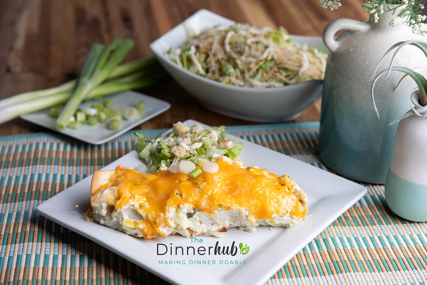 Pollo Fundido w/ Caesar Salad